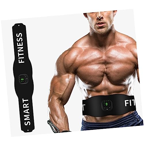 Cinturón de ejercicio abdominal inteligente con función quema grasa y material resistente 4