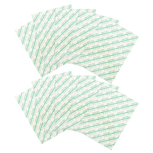SECFOU Desecante de Papel para Alimentos y Ropa 10 Piezas Absorbente de Humedad para Armarios y Zapateros Uso Versátil y Eficaz