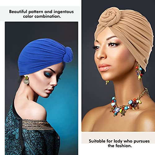 Image of SATINIOR 4 Pcs Head Wraps for Women