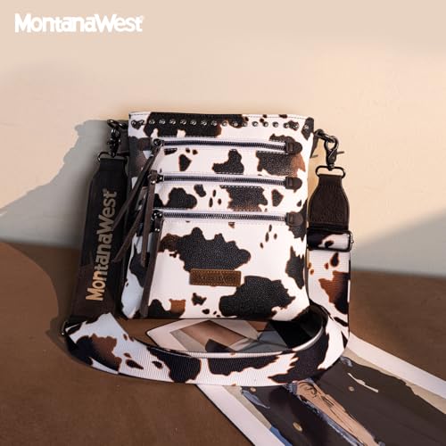 Image of Montana West Crossbody Bags for Women Multi Pocket Cross Body Bag Purses with Guitar Strap