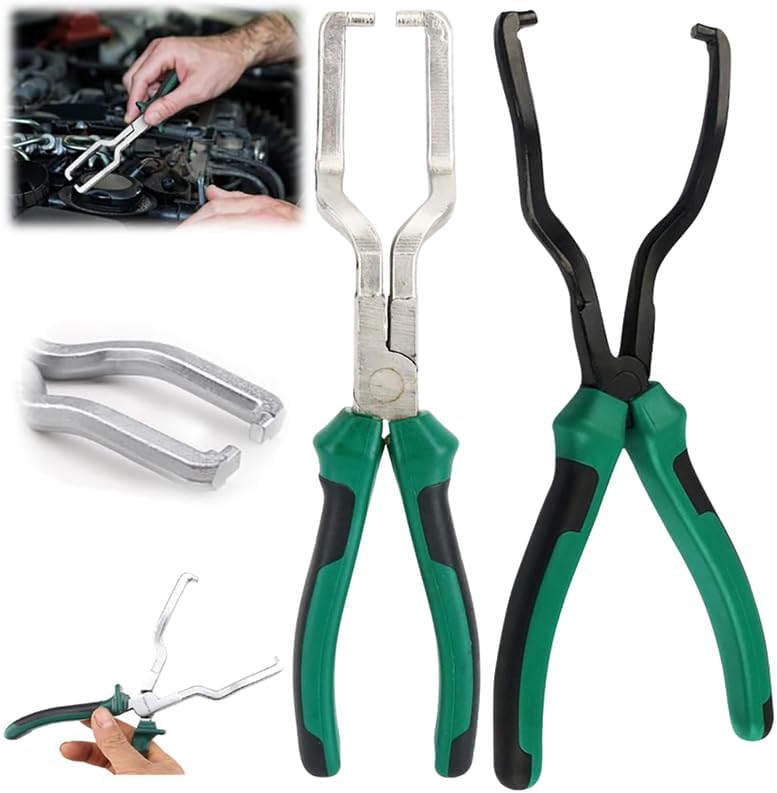 Electrical Disconnect Pliers, 2024 Upgrade Electrical Connector Disconnect Pliers Automotive Electrical Connector Disconnect Pliers Long Spark Plug Removal Pliers Universal Pipe Clip Repair Tool