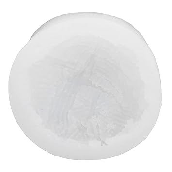 Candle Molds, Three Dimensional Wax Molds Flexible Hand Made for Gypsum for Aromatherapy