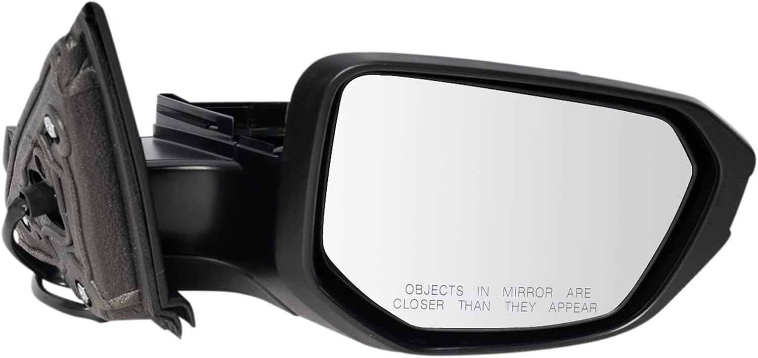 Passenger side mirror for 2017-2021 Civic hatchback (paint to match)