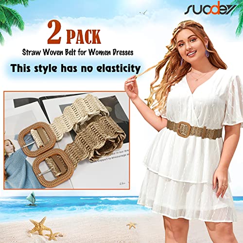 Image of SUOSDEY Men's Military Style Nylon Tactical Web Belt Heavy Duty Slide Buckle 1.5 inch, B-brown+beige, Fit Wasit up to 35''