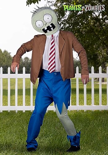 Déguisement Zombie Plants vs Zombies taille XL pour soirée Halloween