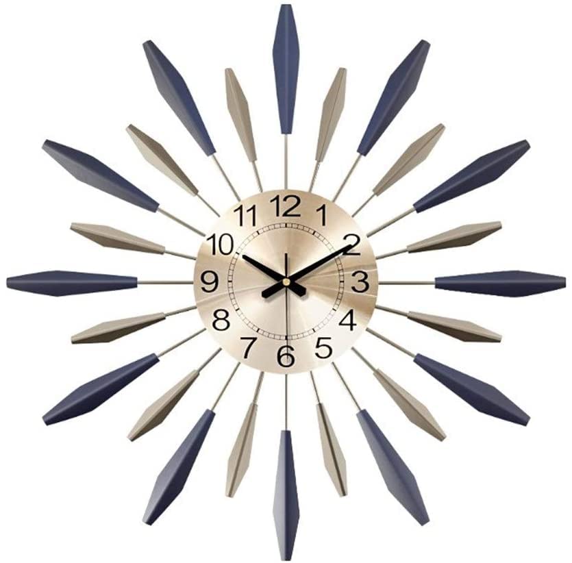 Horloge murale nordique simple pour sublimer la décoration de votre salon ou de votre chambre