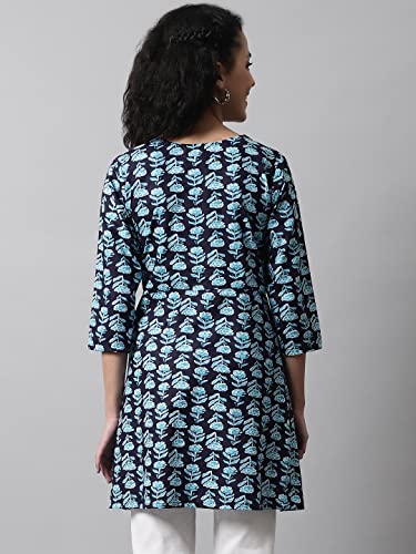 Image of feranoid Women Cotton Angrakha Kurti