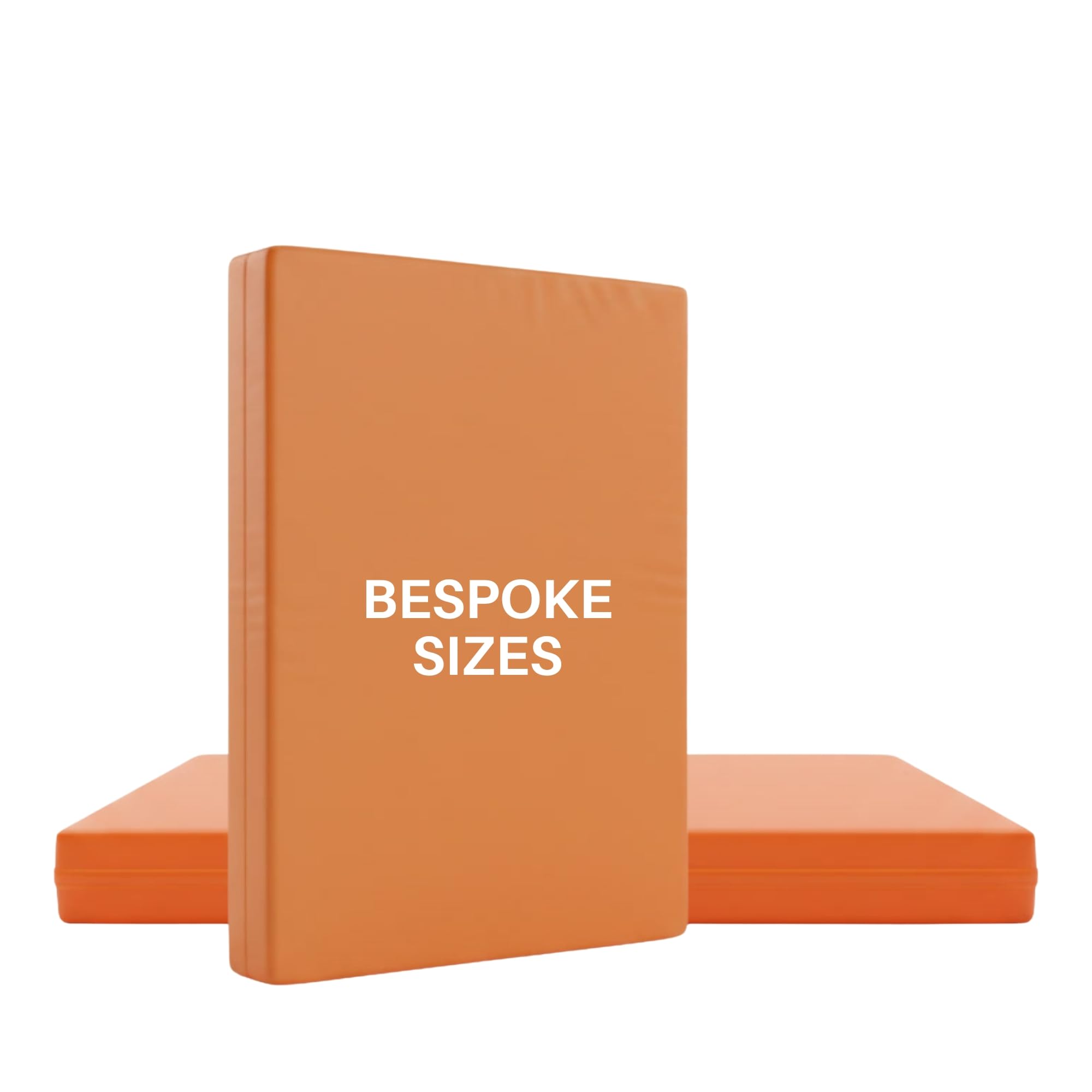 Custom Made Crash Mats Bespoke Gym Mats for Landing, Tumbling, Falling, Crashing Yoga Exercise Orange, 6cm Thick