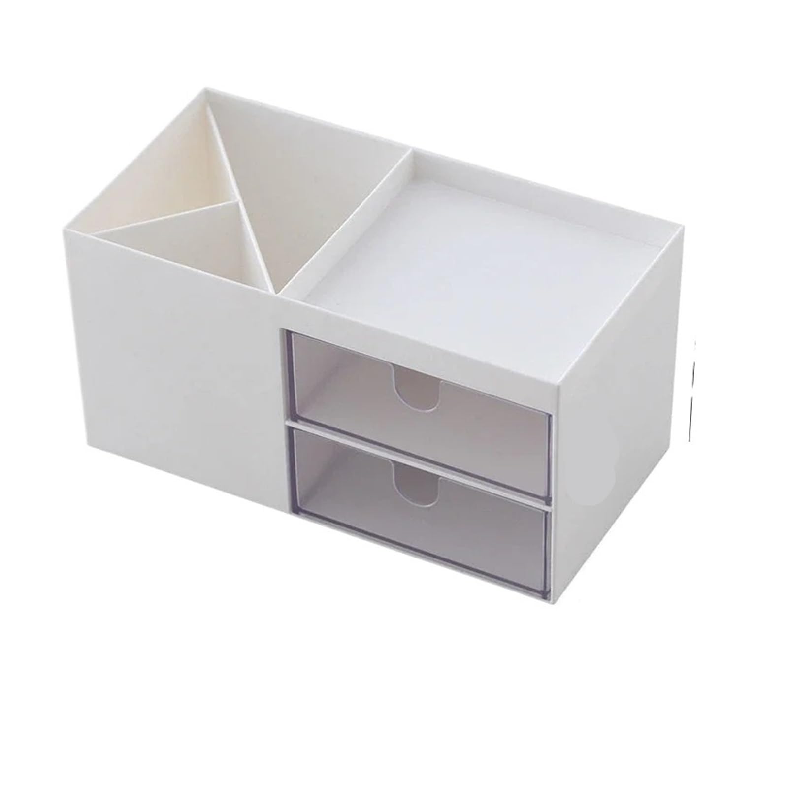 LXHZSY Desk Organiser Office File Organizer Tray, Multi-functional Storage Box, Stationery Pen Holder, Transparent Drawer, Cosmetic Container