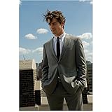 White Collar Matt Bomer as Neal Caffrey Standing on Roof 8 x 10 inch photo