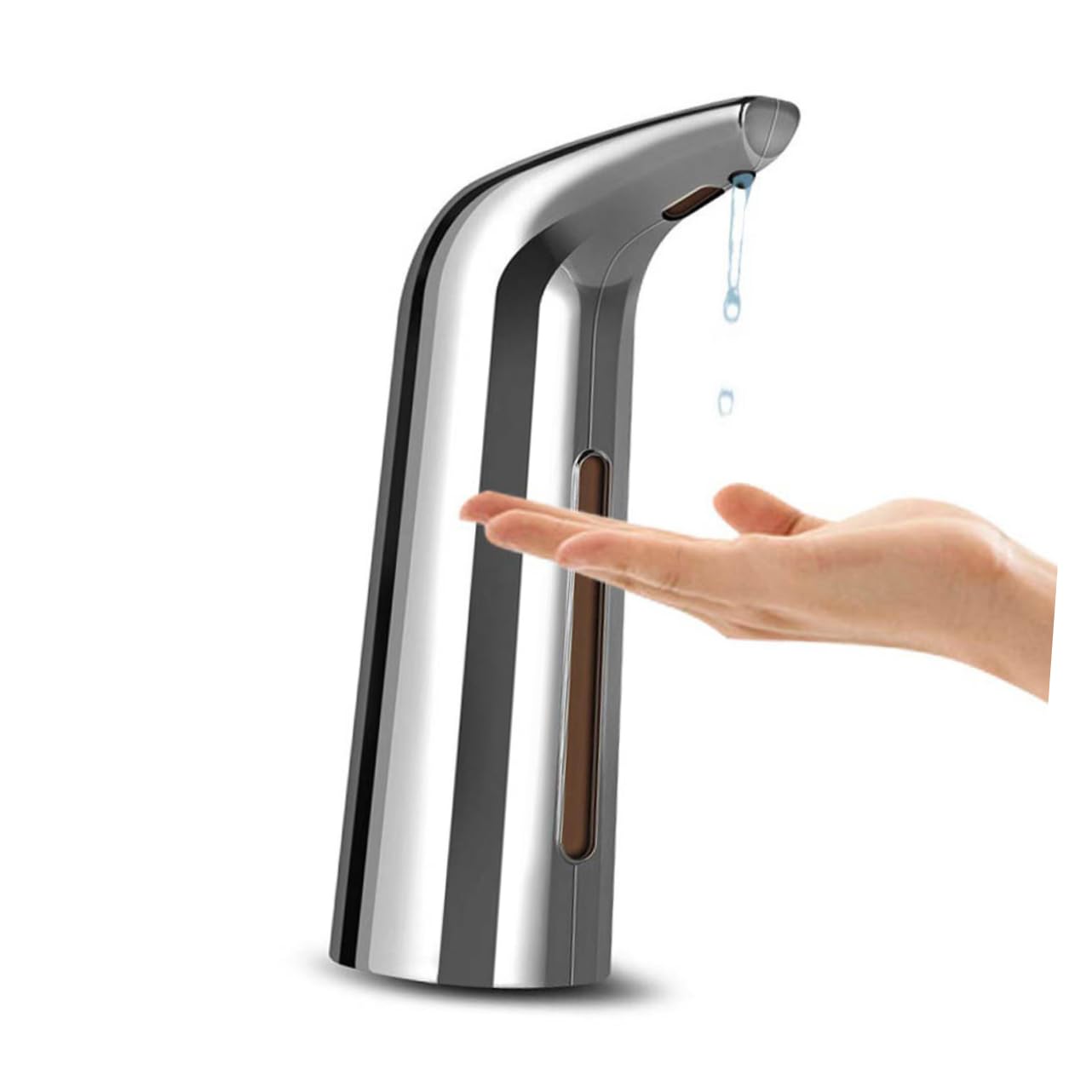 LIFKOME Dispenser Automatico Di Sapone Liquido 400 Ml Senza Contatto Sensore Dispenser Di Sapone Per Cucina E Bagno Alimentato A Batterie