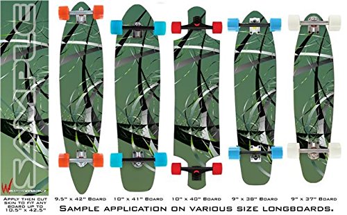 Airy - Decal Style Vinyl Wrap Skin fits Longboard Skateboards up to 10