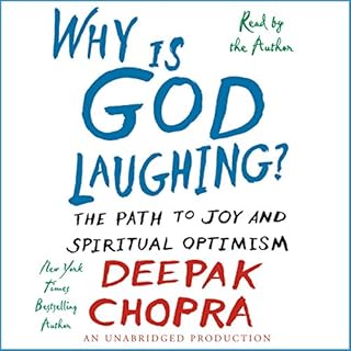 Why is God Laughing? Audiolibro Por Deepak Chopra M.D. arte de portada