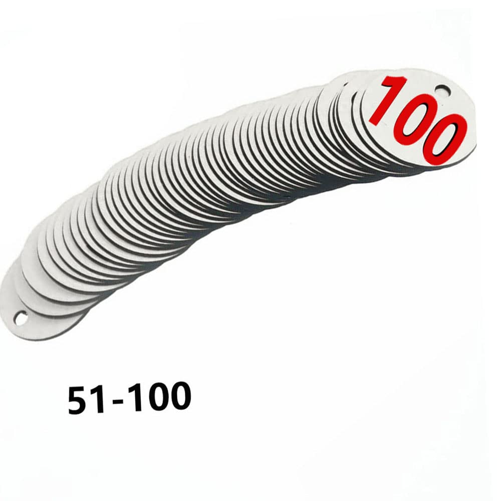 50 Pcs Numeri Tavoli Ristorante Per Scheda Numero Tabella Di - Foto 10