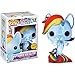 Funko Rainbow Dash Sea Pony (Chase Edition): My Little Pony - The Movie x POP! Vinyl Figure & 1 PET Plastic Graphical Protector Bundle [#012/21641 - B]