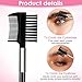 4PCS Eyelash Comb Eyebrow Brush Lash Separator and Brow Spoolie, Spooly for Eyebrows, Mascara Separator Tool, Eye Makeup Tools