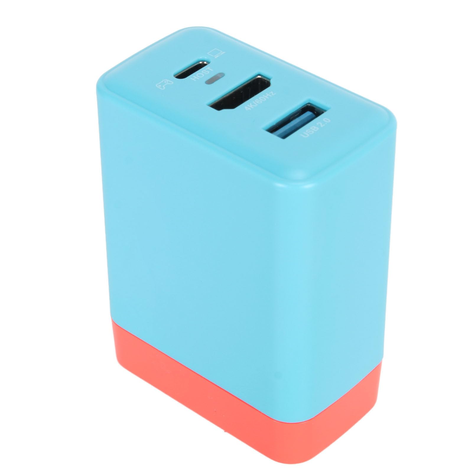 Caricabatterie USB C PD da 65 W, Protezione 100-240 V Adattatore per Caricabatterie Portatile per Dock Ricarica Rapida Spina Pieghevole 3 in 1 per Console di Gioco (#2)