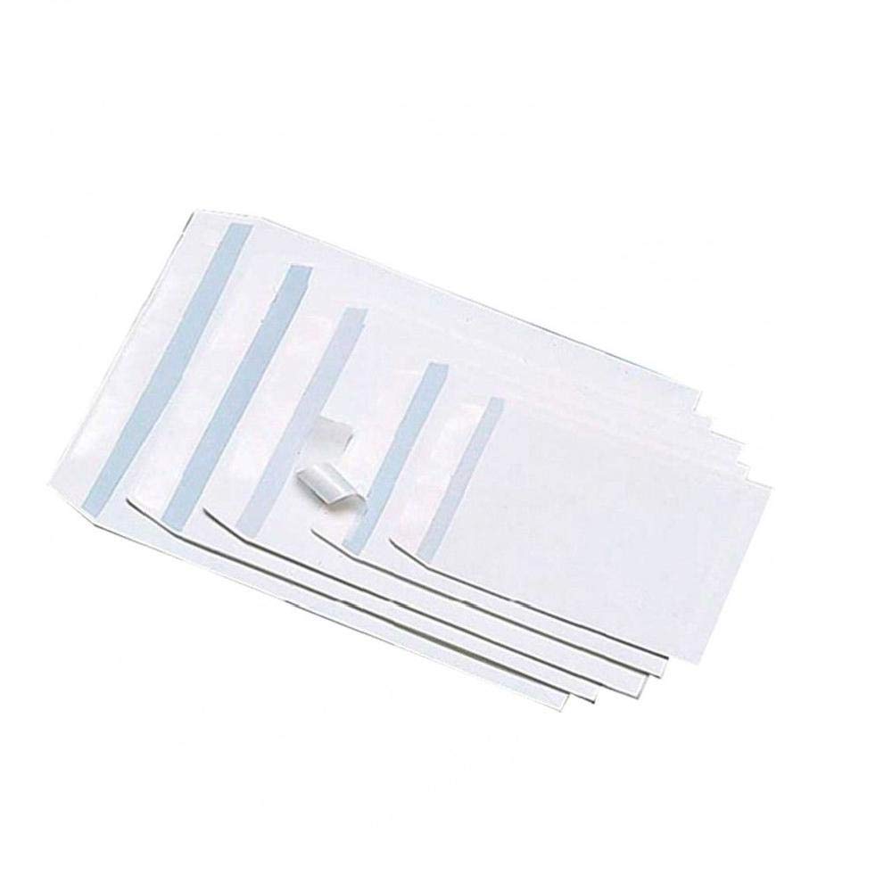 Buste a sacco internografate formato 23x33, bianche, conf. 500