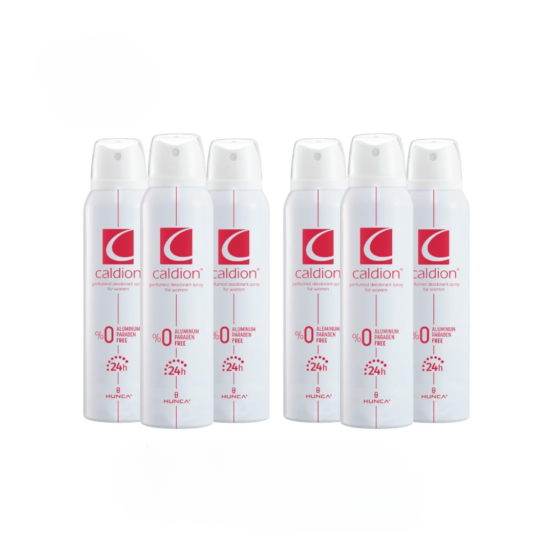 Klasik Kadın Sprey Deodorant Caldion 150 ml x 6 adet