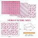 PLULON 60 Sheets Valentine Pink Tissue Paper Bulk, for Gift Bags Tissue Paper Sheets for Home, Kitchen, Crafts, Wrapping Accessory