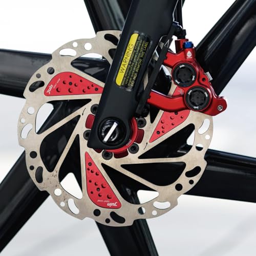 Juin Tech 160mm 4-Piston Hydraulic Bike Disc Brake Rotor for Road ...