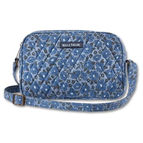 Image of Bella Taylor Simple Crossbody, Quilted Handbag for Women