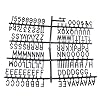 Cabilock Plstic Letter Board Letters Numbers Symbolen voor Convertible Plstic Letter Board