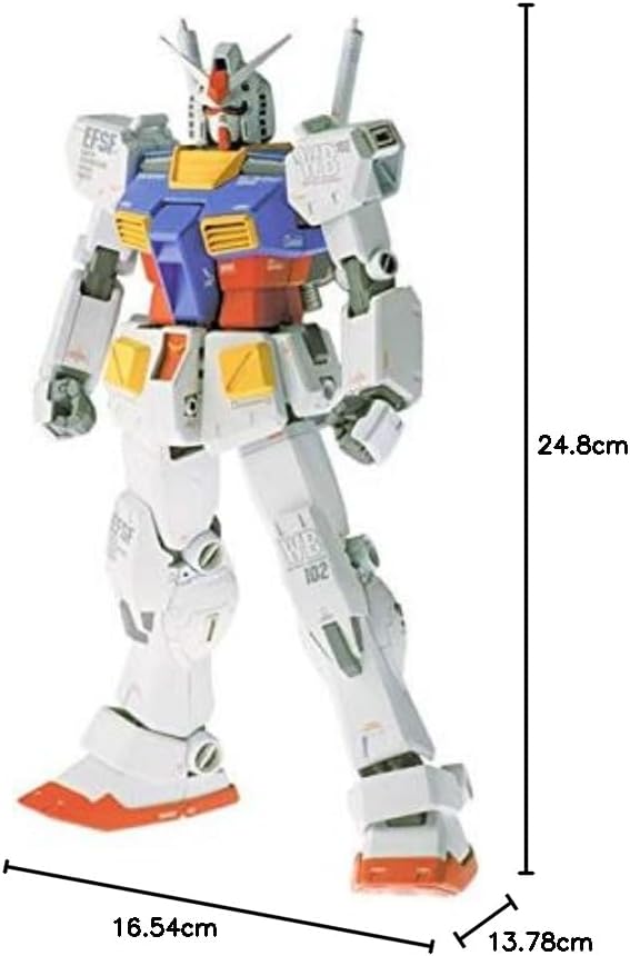 Bandai Hobby RX-78-2 Gundam Ver.KA, Bandai Master Grade Action Figure image 5