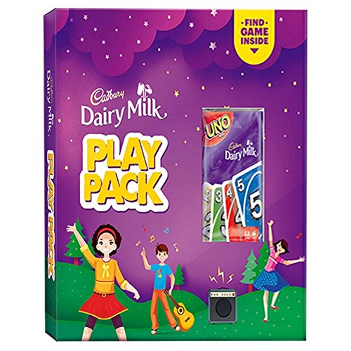 Cadbury Dairy Milk Play Pack, 104g with Free UNO Game Inside