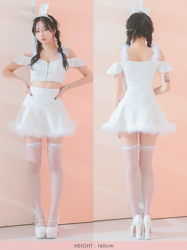 Amazon.co.jp: [Tika] ハロウィン コスプレ レディース バニー