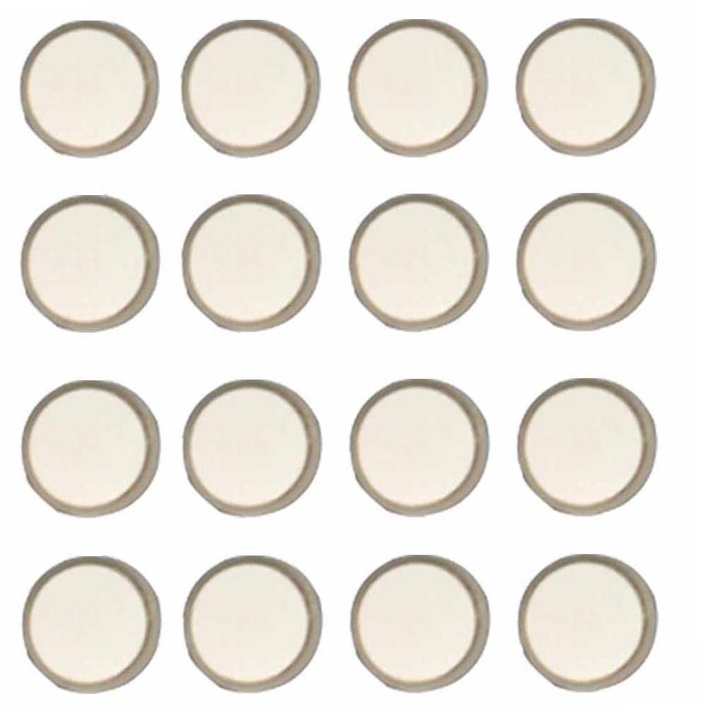 PiniceCore 16pcs Furniture Sliders and Gliders 22mm Round Self-adhesive Furniture Gliders Mover Pads for Carpet Moving