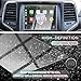 CDEFG Car Touchscreen Navigation Touch Screen Protector for 2014-2018 Grand Cherokee Uconnect, HD Clear Tempered Glass 9H Scratch Resistance (8.4IN)