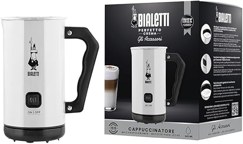 Miniatura 2 de Bialetti - Espumador de leche eléctrico crema suave 150ML10.1 fl oz - Negro (4432)