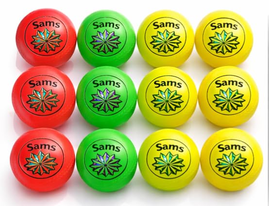 Perfect Ball Neon Party Pack, 12 Count Bouncy Balls, Red, Yellow, Green Colors, Pack of 1 for boy and Girl (12 boll)-picture-19