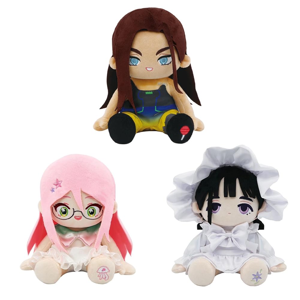 SUA Plush Mizi Soft Figure Hyuna Stuffed Pillow Anime SUA Hyuna Mizi Plushies Removable Clothes PP Cotton Throw