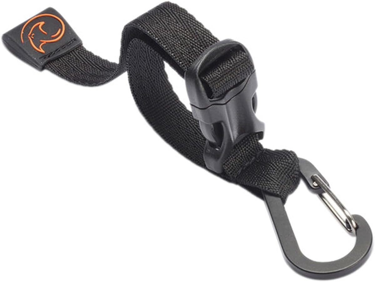 K-Tek Cable Hanger with Buckle, Black, 2-Pack