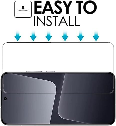 Miniatura 7 de VIESUP Protector de pantalla transparente para Xiaomi 13 HD Vidrio templado - Paquete de 2 9H Dureza Compatible con fundas Anti-arañazos Protector