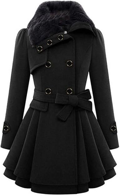 peplum winter coat