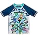 Minecraft Alex Steve Little Boys Rash Guard and Swim Trunks Swimsuit Set Blue 5-6