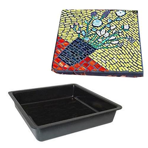 Rainbow Art Glass 12x12 Mosaic Form Mold