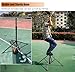 Wutaihill Basketball Hoop Return Attachment - Shooting Practice Returner, Portable Indoor Outdoor Net System, Floor Rebounder Training Catcher Machine