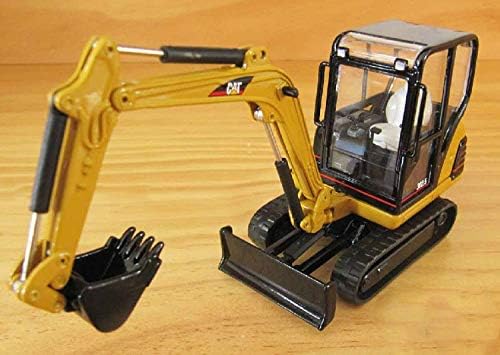 para CAT 302.5 mini excavadora hidráulica 1/32 DIECAST modelo COCHE acabado COCHE