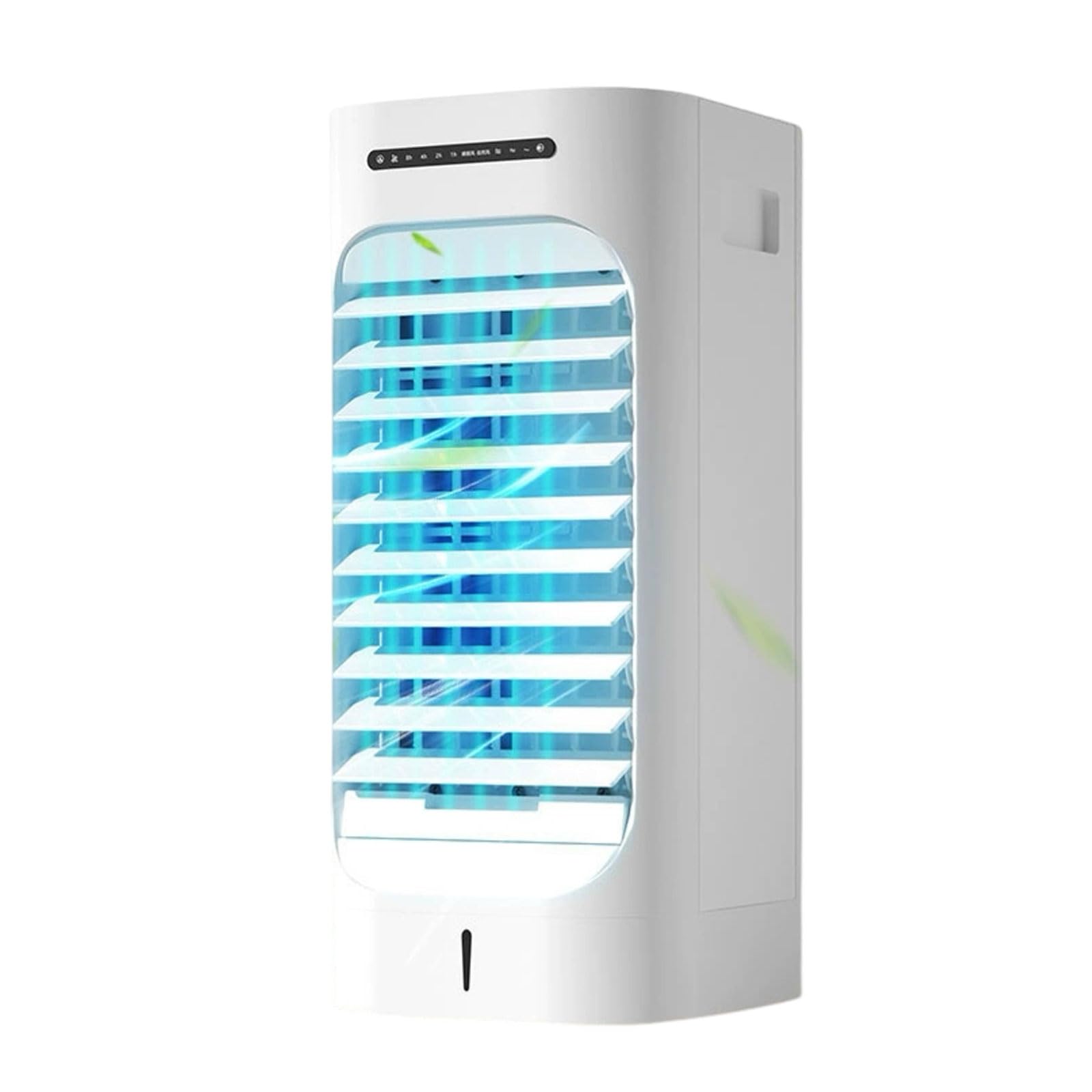 WJIANBIN Air Cooler Office Air Conditioner Portable, Compact Air Circulator, Mobile Cooling Fan, Space Air Cooler, Super Quiet Evaporative Coolers, 3 Wind Speeds, Energy Efficient Condi
