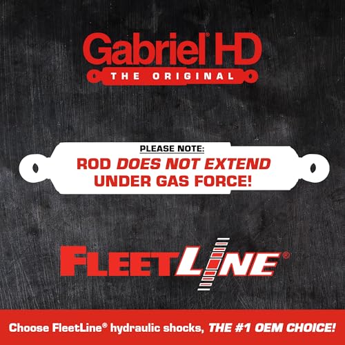 Image of Gabriel 83008 FleetLine HD Truck Cab Shocks Fits 2008-2020 Peterbilt 367; 99-01 Peterbilt 377; 99-07 Peterbilt 379; 06-16 Peterbilt 386; 08-15 Peterbilt 388; 08-24 389 OEM# 29-02455