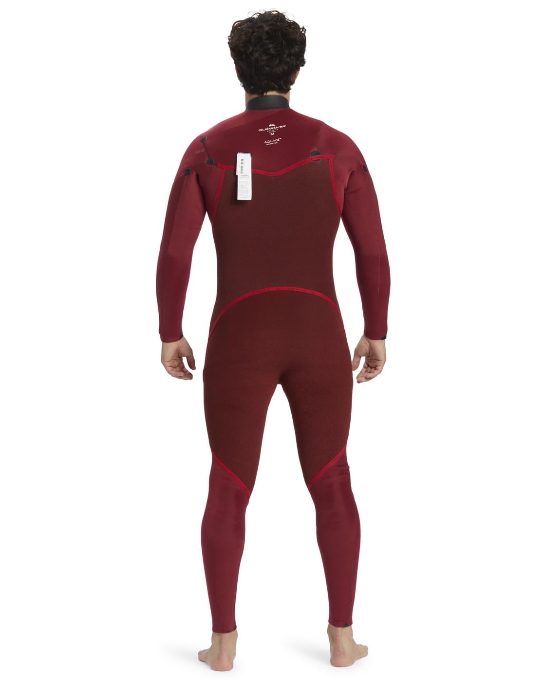 Quiksilver Traje de Neopreno para Hombre Everyday Sessions GBS de 4/3 mm con Cremallera en el Pecho, Color Negro, Capas térmicas de Calor cálido, fácil de Estirar