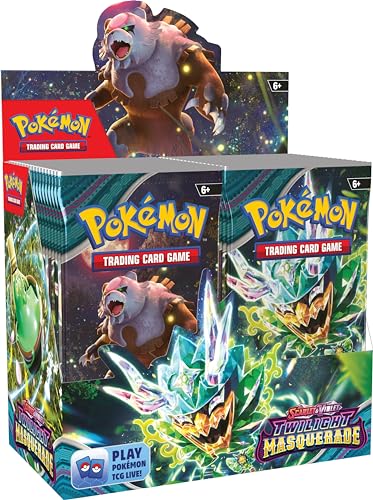 Pokémon TCG: Scarlet & Violet, Collectible Cards Twilight Masquerade Booster Display Box (36...