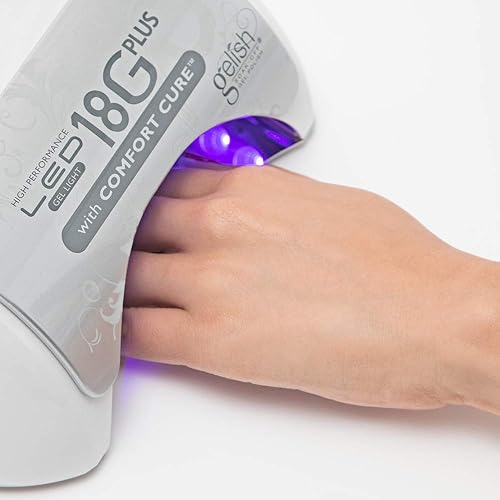 Miniatura 4 de Gelish 18G Plus con curado cómodo con LED de 36 vatios luz de curado de gel de alto rendimiento para tu esmalte de uñas de gel