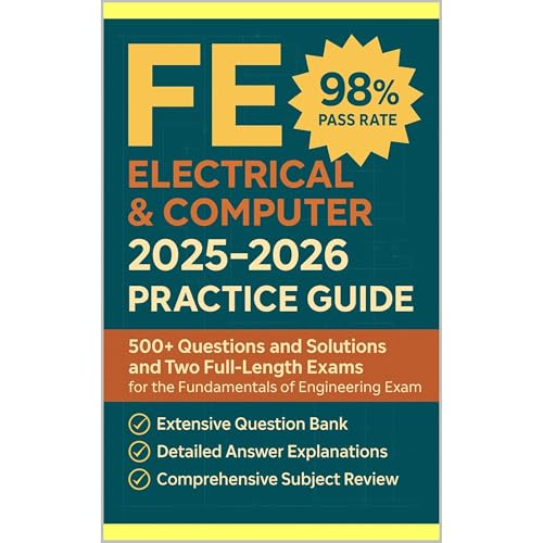 FE Exam Electrical & Computer Practice Guide 2025-2026 Audiolibro Por Evan M. Calderon arte de portada