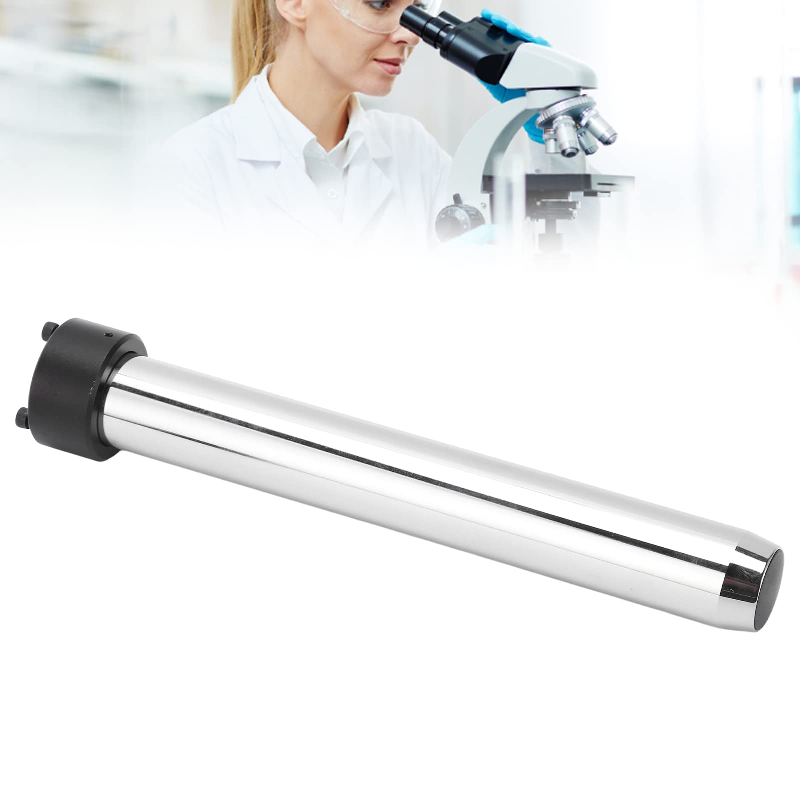 lyrlody Platforma Mikroskopowa Stojak na kamerę Metalowy Stały Wspornik Stojaka Mikroskopu Kolumna 32 Mm Ciężka Podstawa 350 Mm lub 250 do Kontroli Napraw Laboratoryjnych Mikroskopu Stereoskopowego