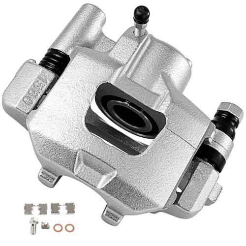 Image of cciyu Rear Left Disc Brake Caliper Assembly with Bracket For Lexus For ES300 V6 3.0L 2000-2001, For Toyota For Camry V6 3.0L 2000-2001 Replace# 19B2611 Rear Driver Side